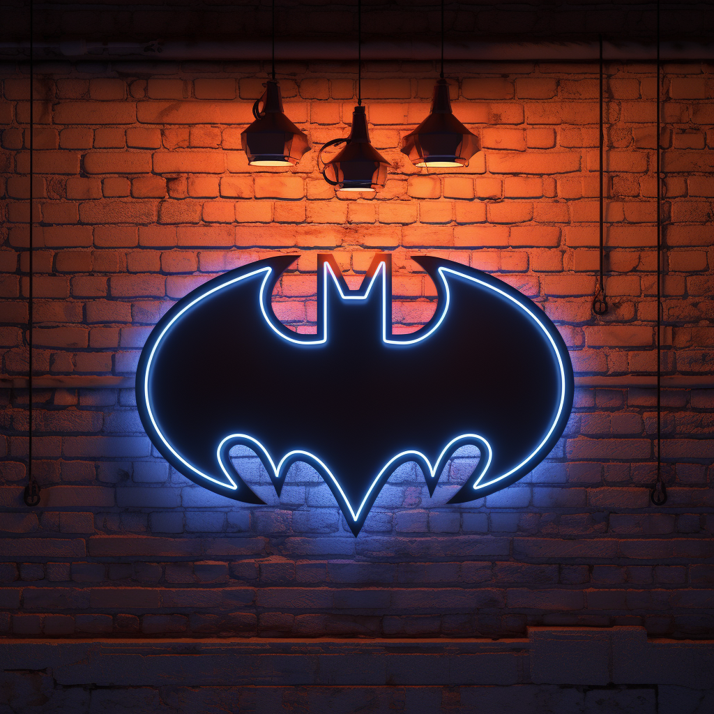 Batman Neon Sign