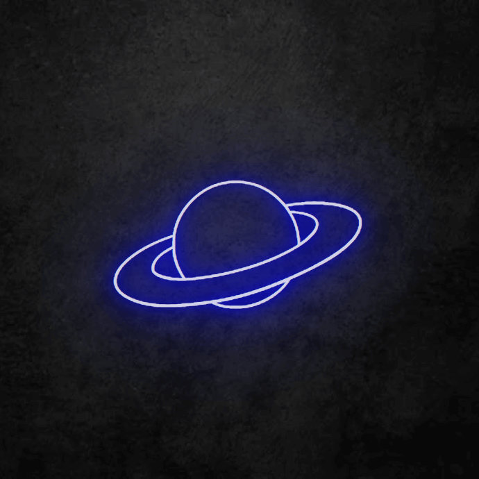 Neon deals planet sign